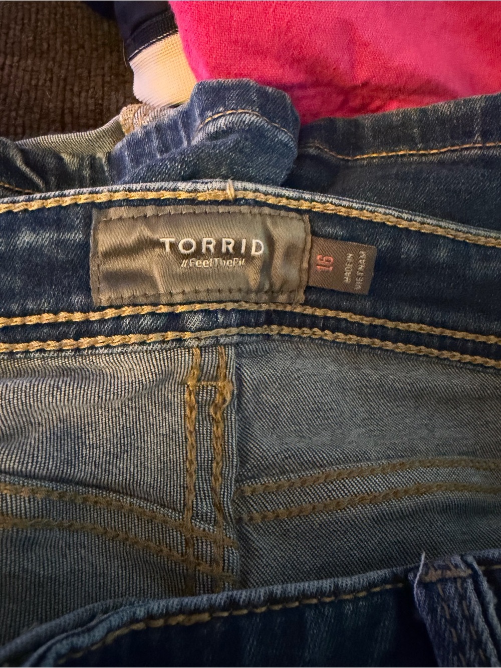 Torrid High Rise Denim Shorts - Picture 3 of 3